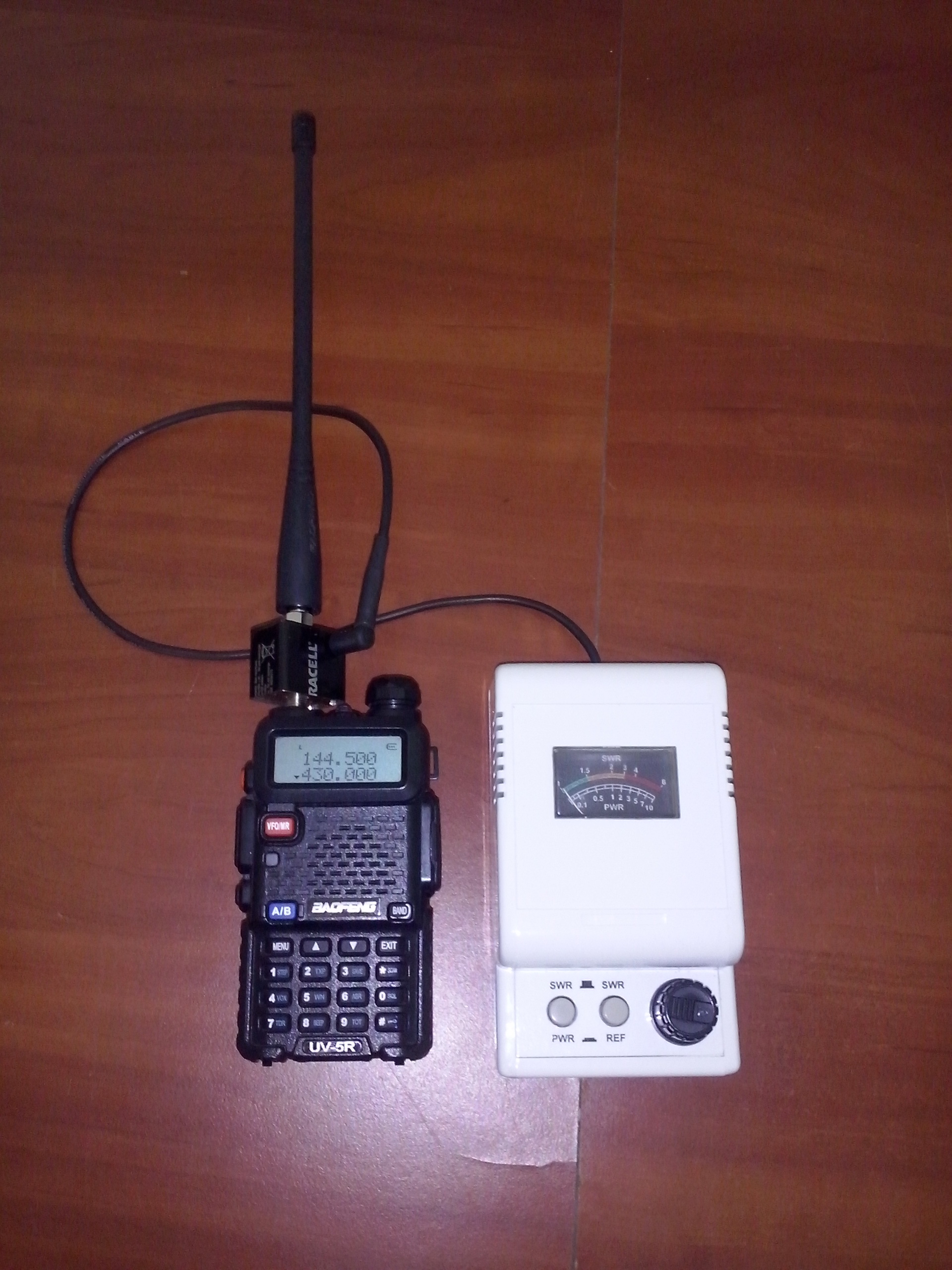 Swr Test Of Antennas For Baofeng Uv5r Diy Goodies